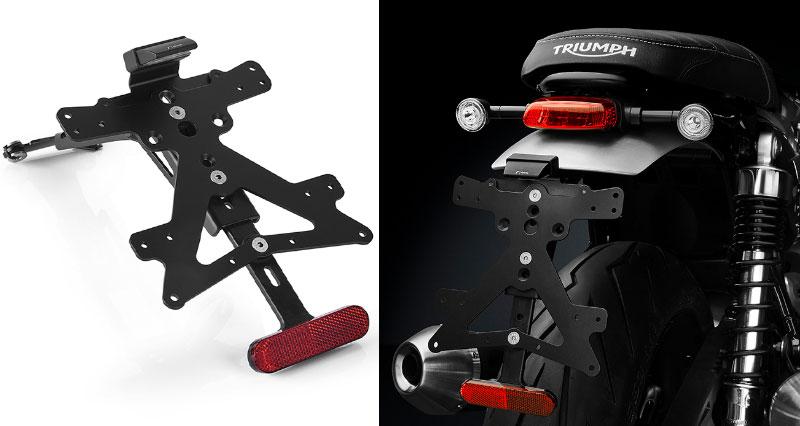 Kit targa Triumph Speed Twin 1200 (2019 - 20) RIZOMA portatarga rizoma fox per Triumph Speed Twin 1200 (2019 - 20)