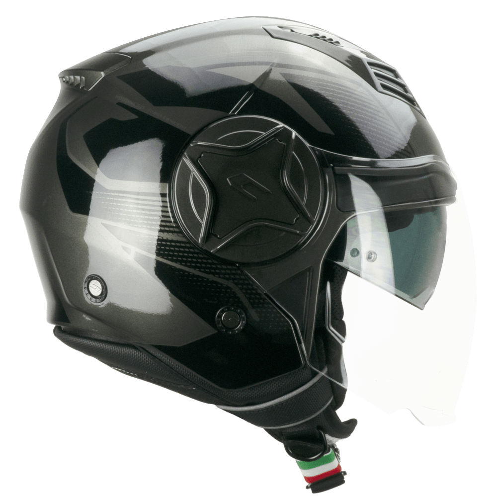 Casco get  openface doppia visiera CGM 169G ILLI SPORT