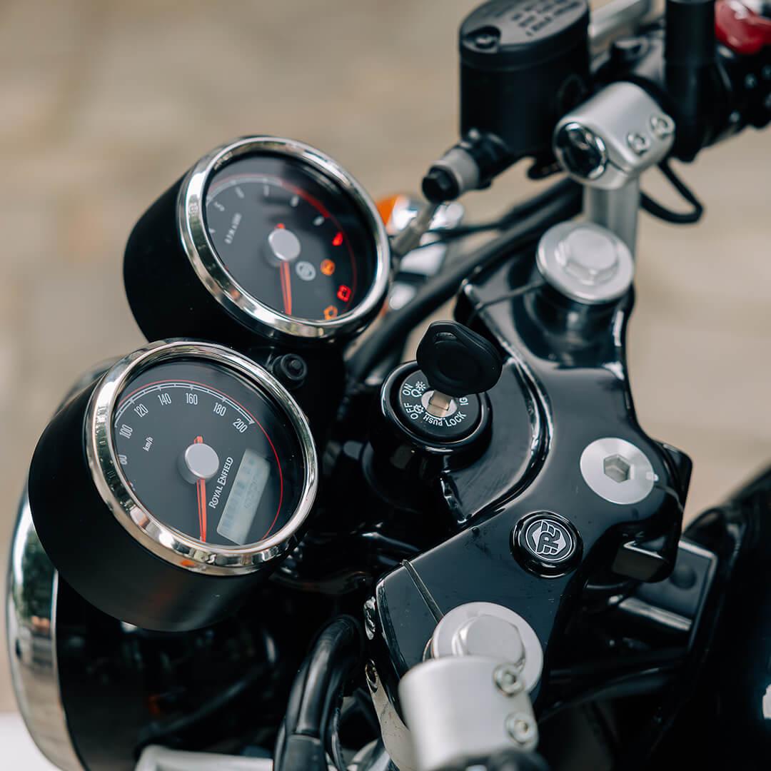 Royal Enfield continental  gt  650 Royal Enfield slipstream blue