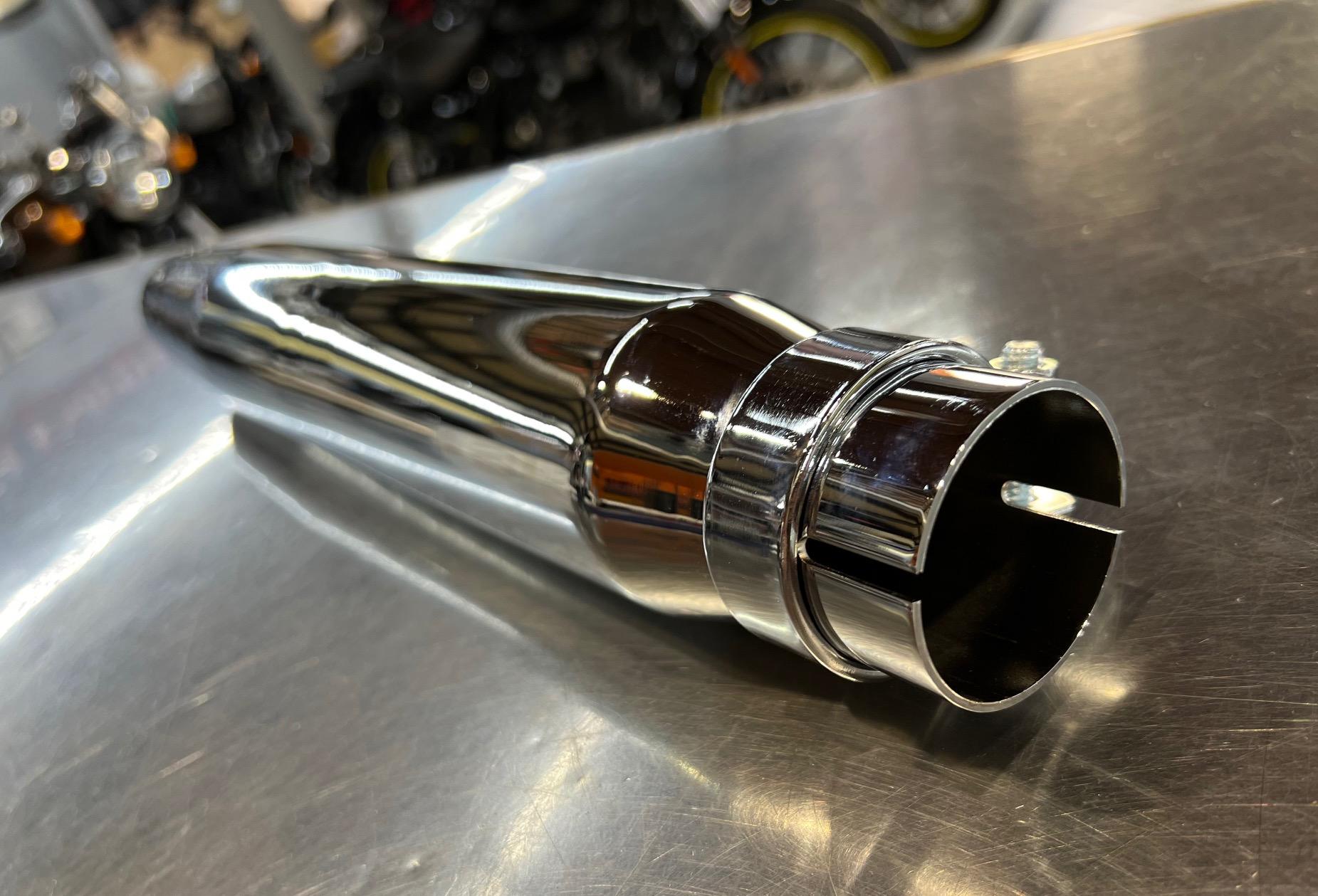 scarico finale marmitta slip-on  Harley Davidson lungo 41 cm MOTORCYCLE STOREHOUSE universali
