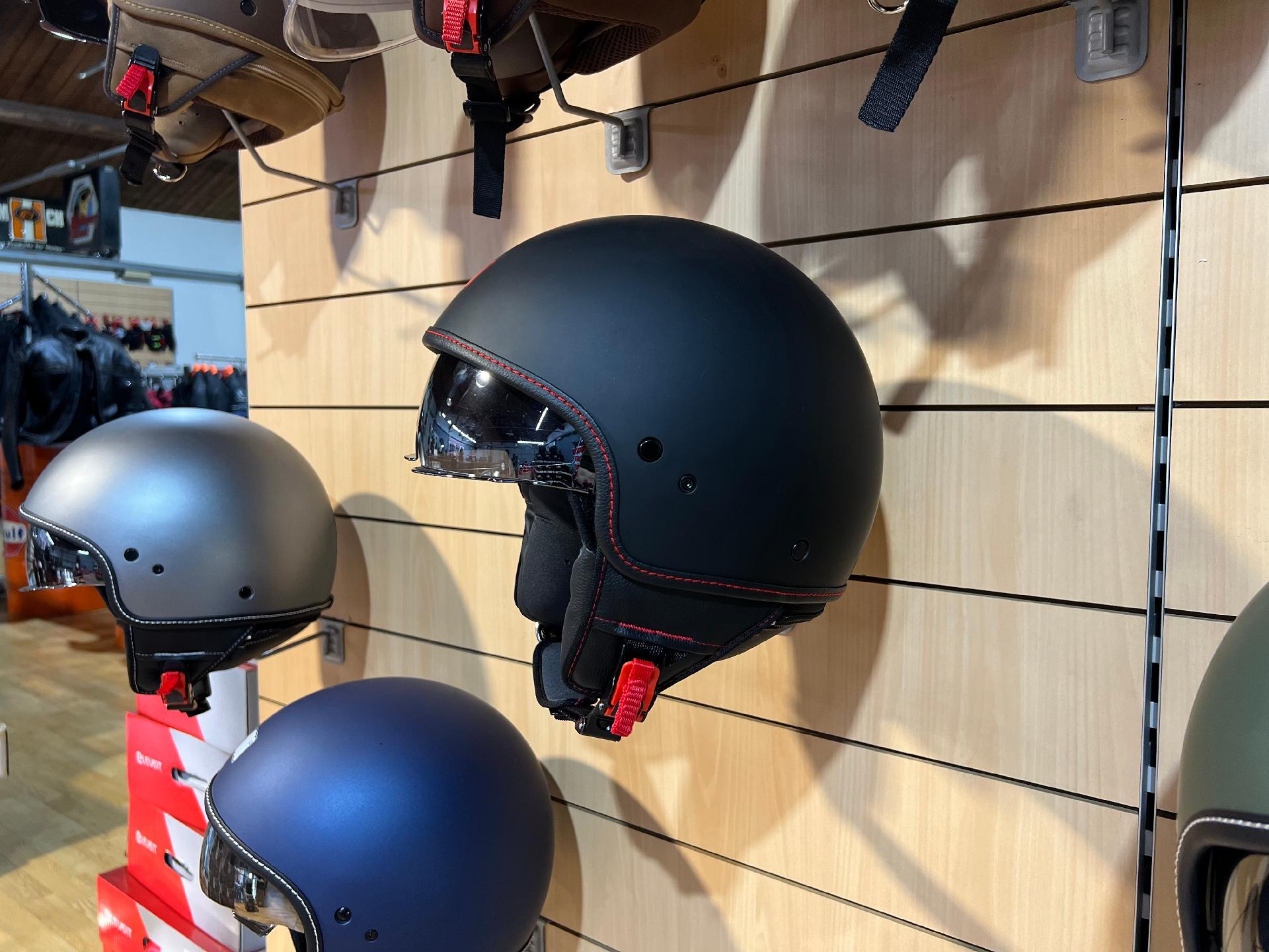 CASCO JET MOTOCUBO BEETLE  CON VISIERINO