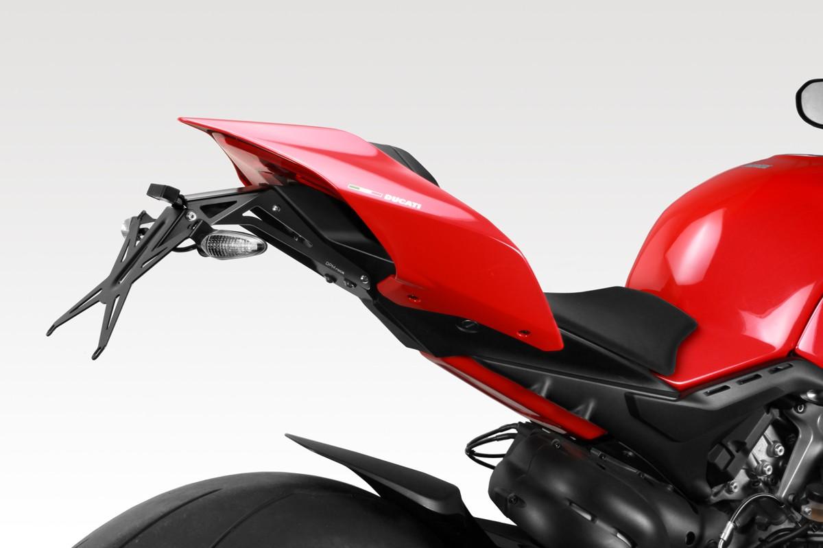 KIT PORTATARGA DUCATI PANIGALE V2 2020-21 DE PRETTO MOTO KIT PORTATARGA DUCATI PANIGALE V2