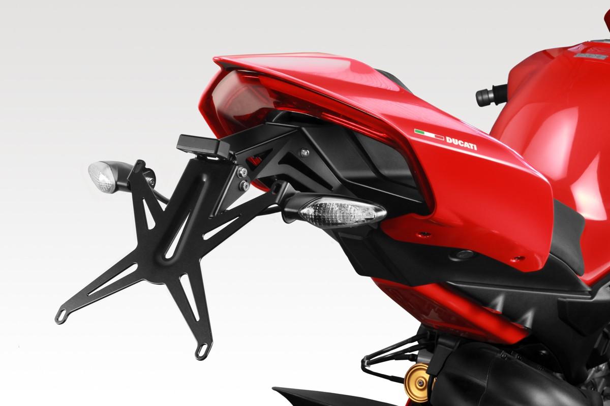 KIT PORTATARGA DUCATI PANIGALE V2 2020-21 DE PRETTO MOTO KIT PORTATARGA DUCATI PANIGALE V2
