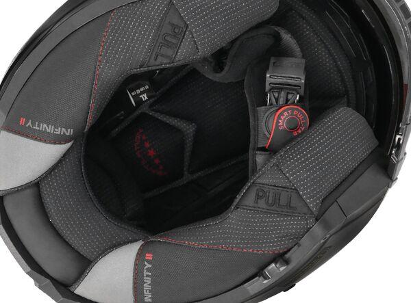 CASCO JET IN CARBONIO LS2 LS2 OF603 INFINITY II CARBON