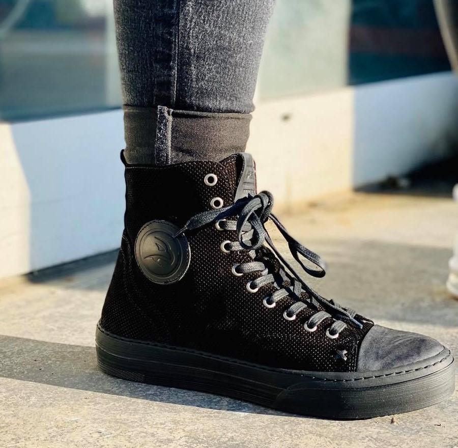 Scarpe moto con protezione Falco Lennox 2 nero Falco Lennox 2 nero
