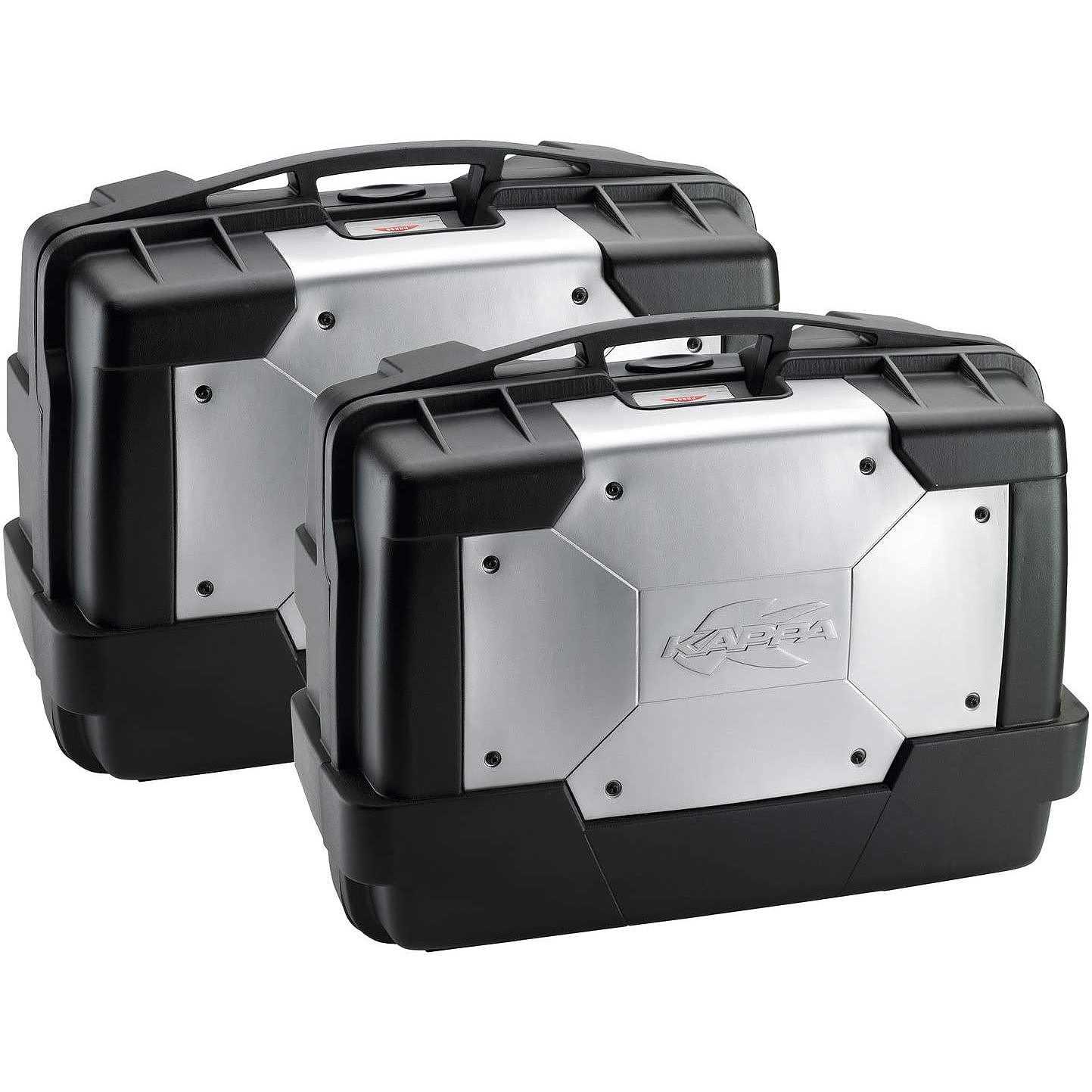 COPPIA VALIGIE LATERALE BAULETTI MOTO KAPPA KGR46 - KGR46N COPPIA