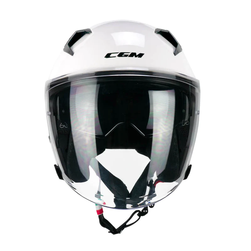 casco jet con visiera lunga e visiera parasole CGM 127A DEEP