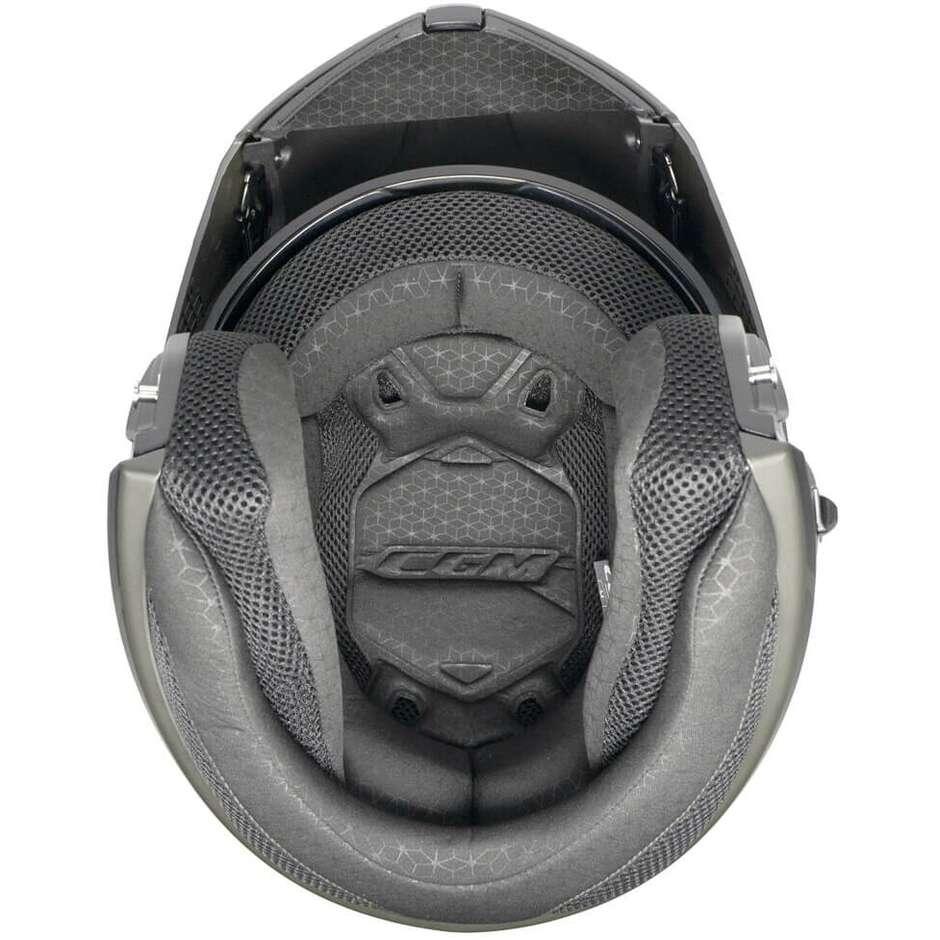 Casco Moto Modulare CGM 568S BER SPORT Bianco Blu cgm ber sport