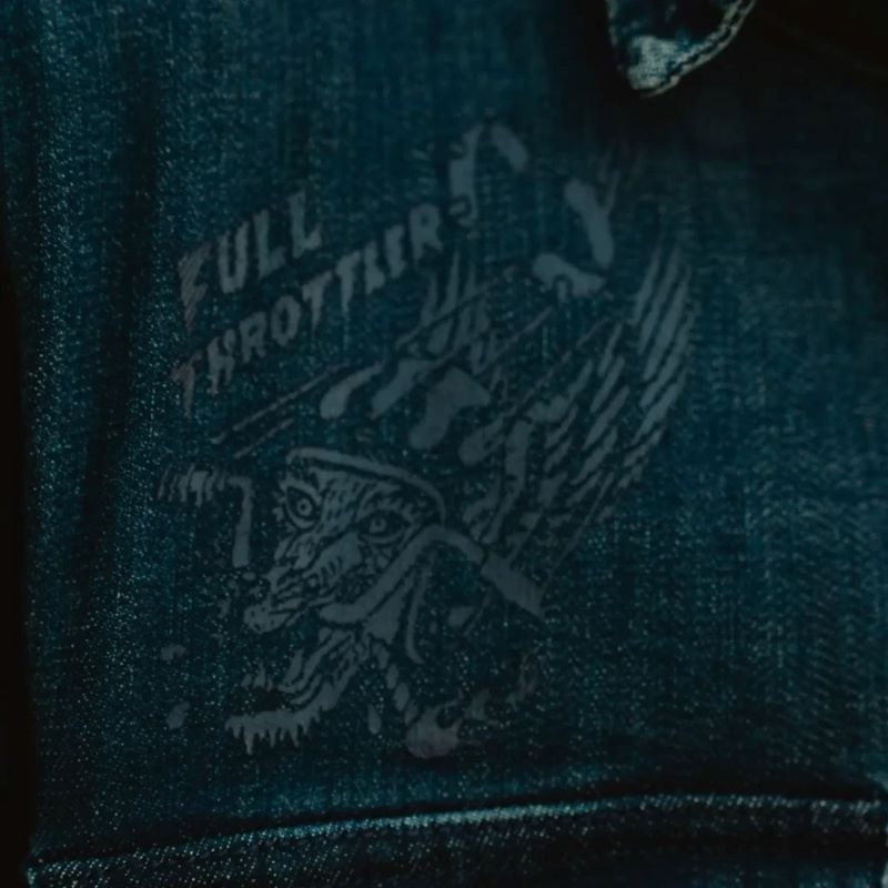 Giubbotto moto con protezioni in jeans HOLYFREEDOM GENOA SPECIAL JACKET