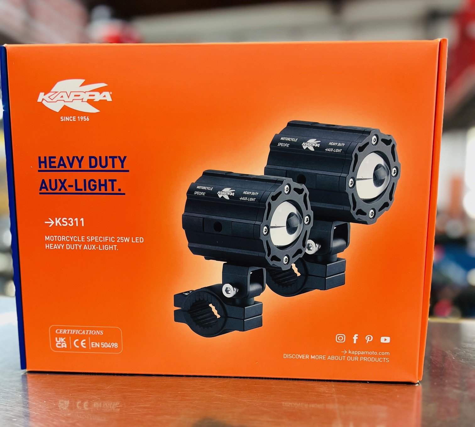 Faretti a led per moto kappa ks311