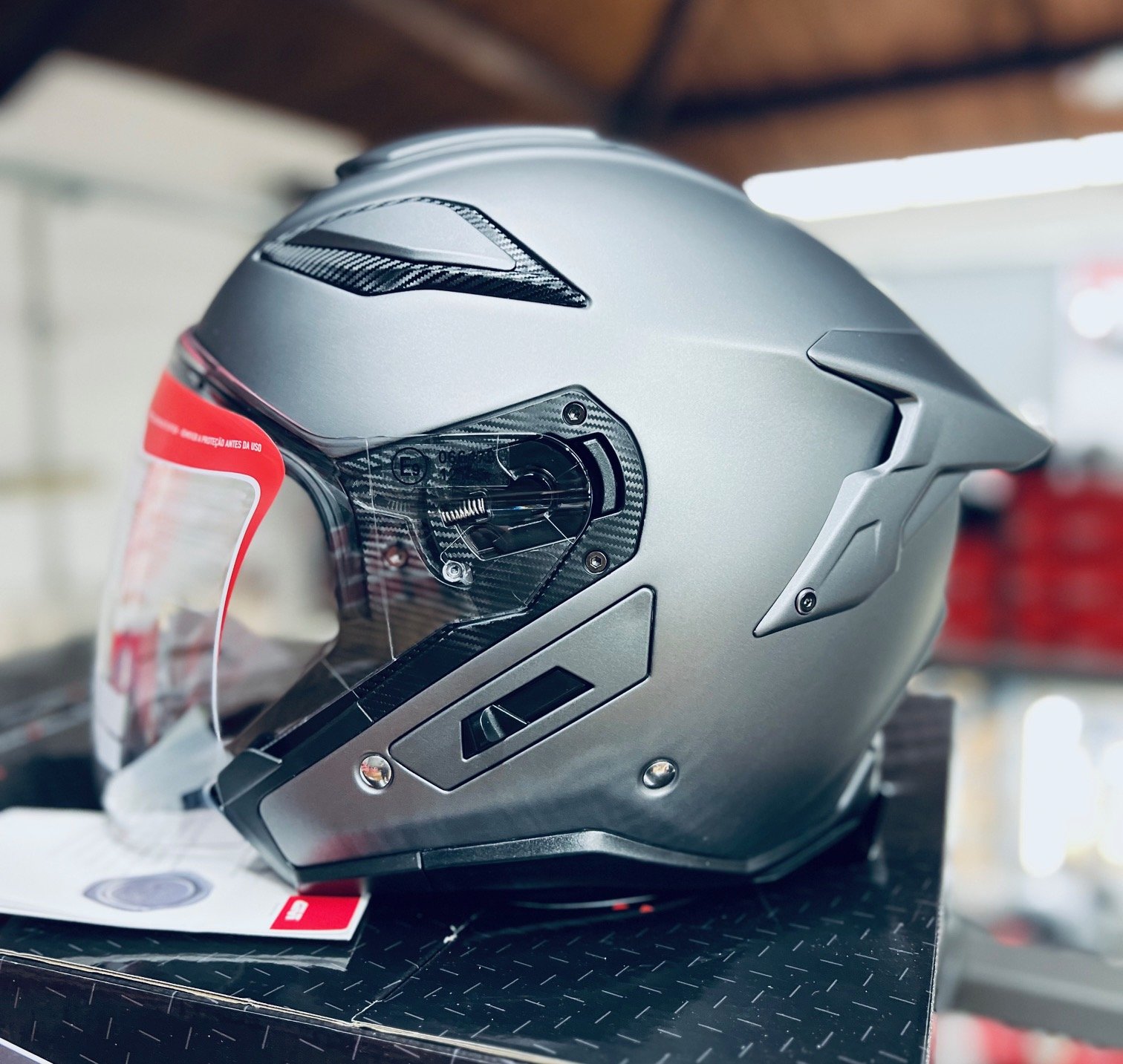 casco jet con visiera lunga givi X29 BASIC