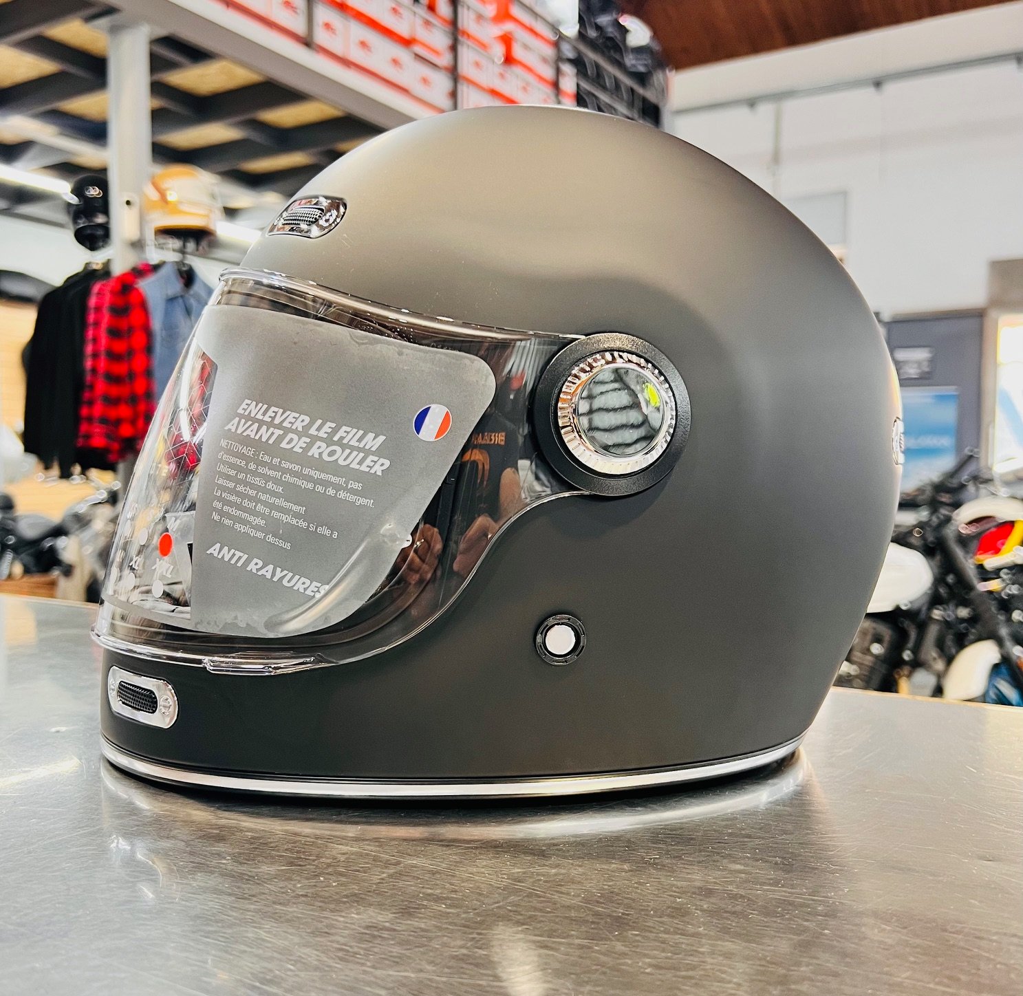 Casco integrale vintage retro stormer vintage