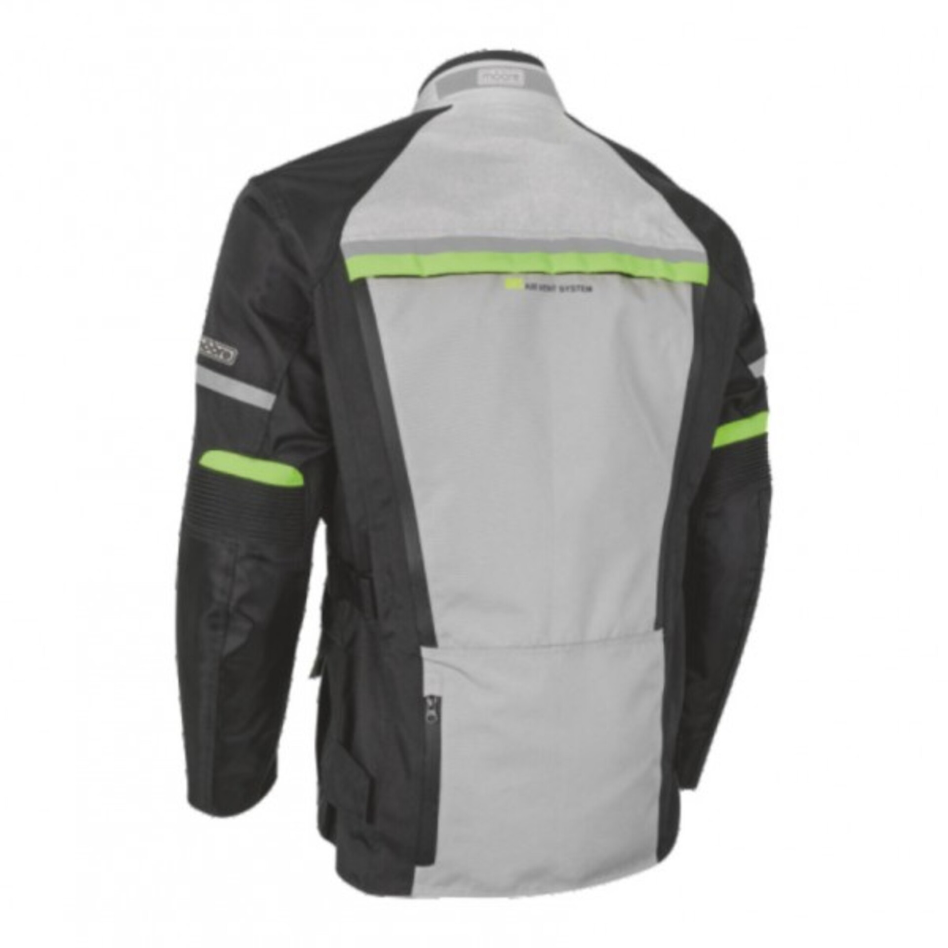 Giubbotto moto con protezioni MOORE Okami Pro grigio e nero
