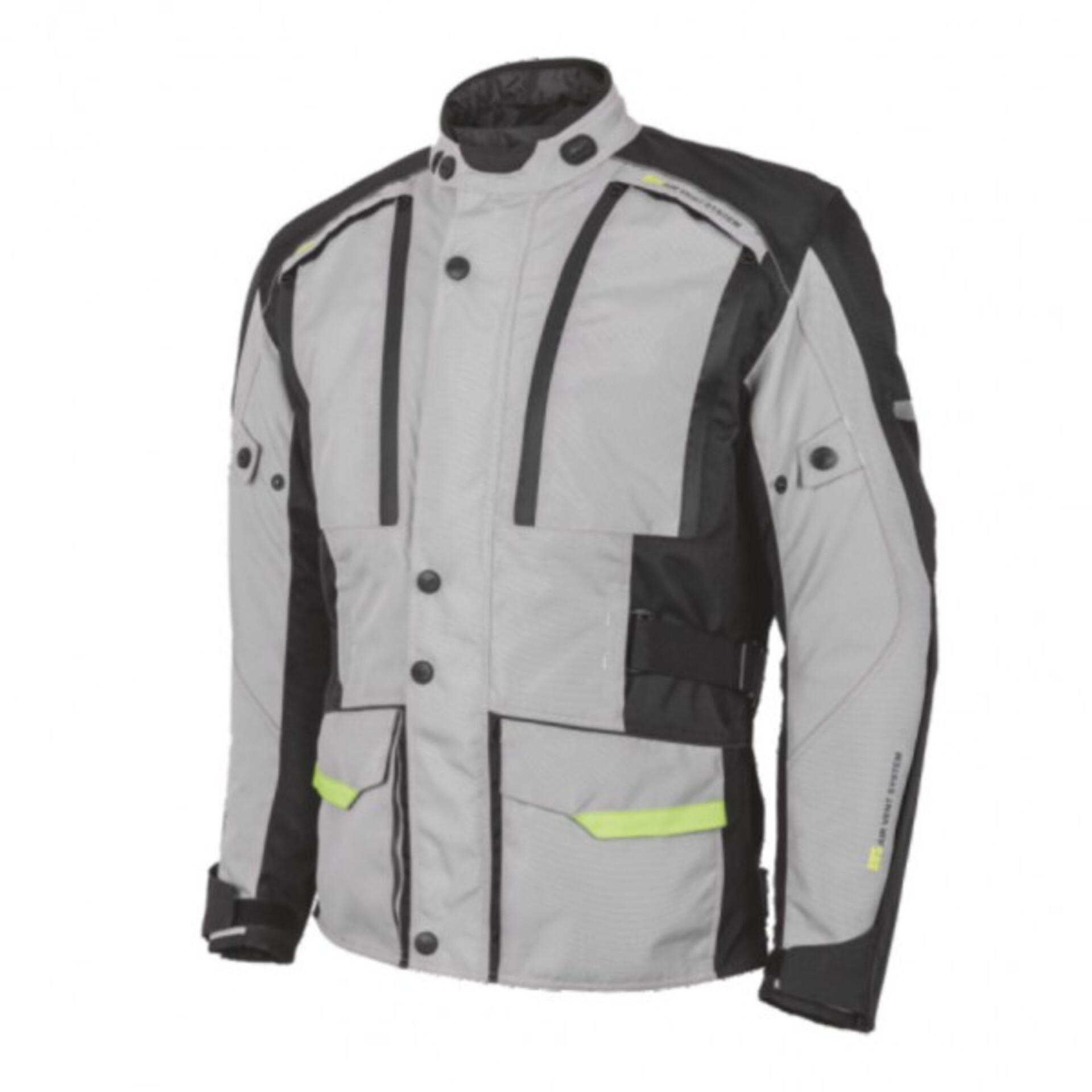 Giubbotto moto con protezioni MOORE Okami Pro grigio e nero