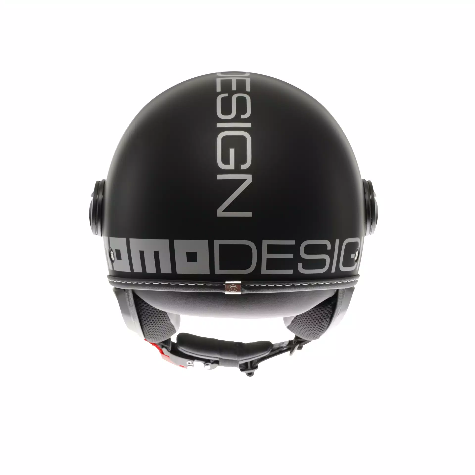 casco Momodesign  Jet con doppia visiera MOMODESIGN MOMODESIGN FGTR EVO NERO OPACO / ARGENTO - CASCO JET CON DOPPIA VISIERA E2206