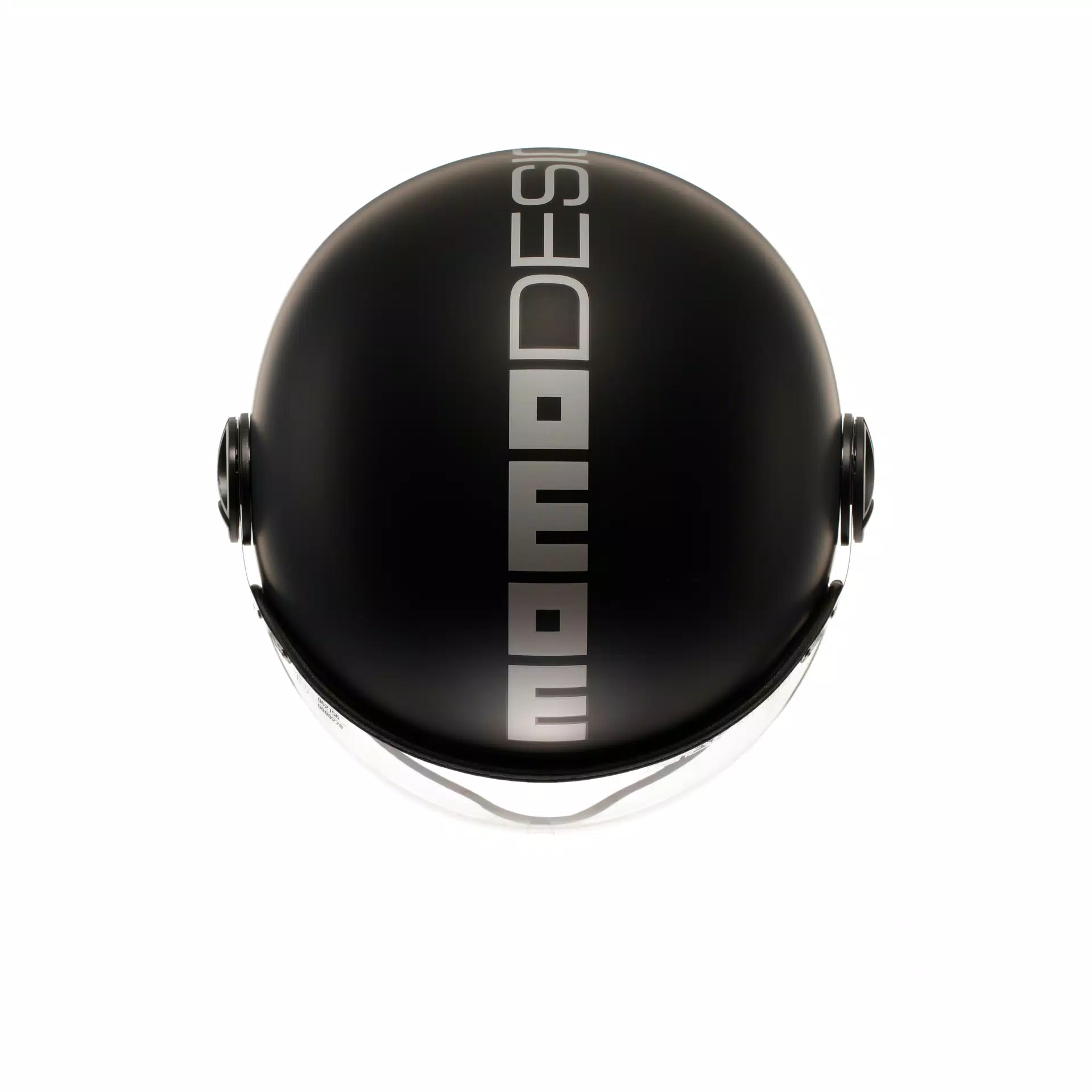 casco Momodesign  Jet con doppia visiera MOMODESIGN MOMODESIGN FGTR EVO NERO OPACO / ARGENTO - CASCO JET CON DOPPIA VISIERA E2206