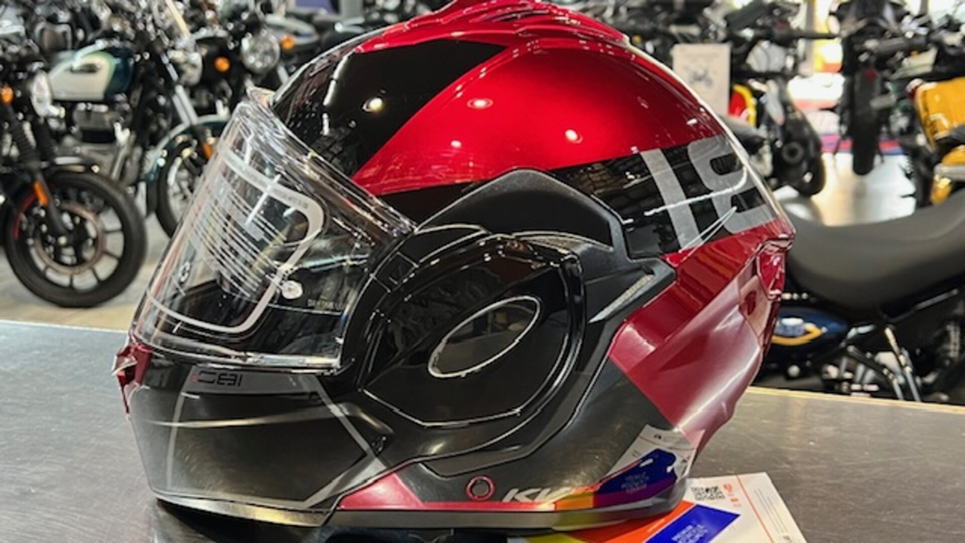 Casco  modulare  convertibille kappa KV55 YORK