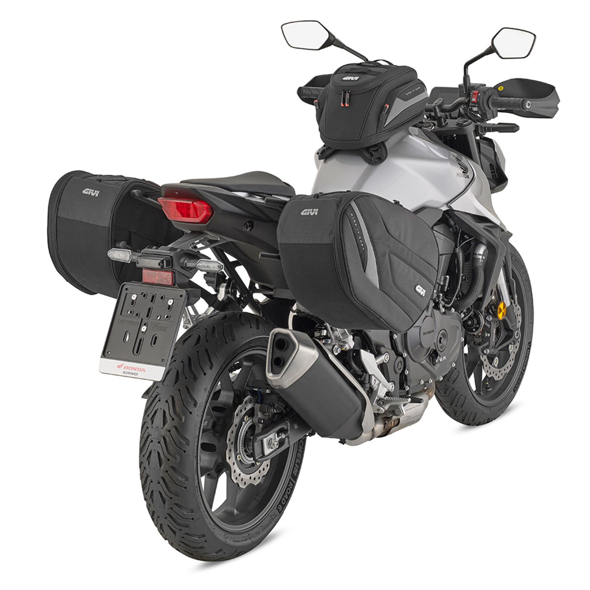 Coppia di borse laterali espandibili GIVI EASY11 Coppia di borse laterali espandibili da 18 a 25 lt