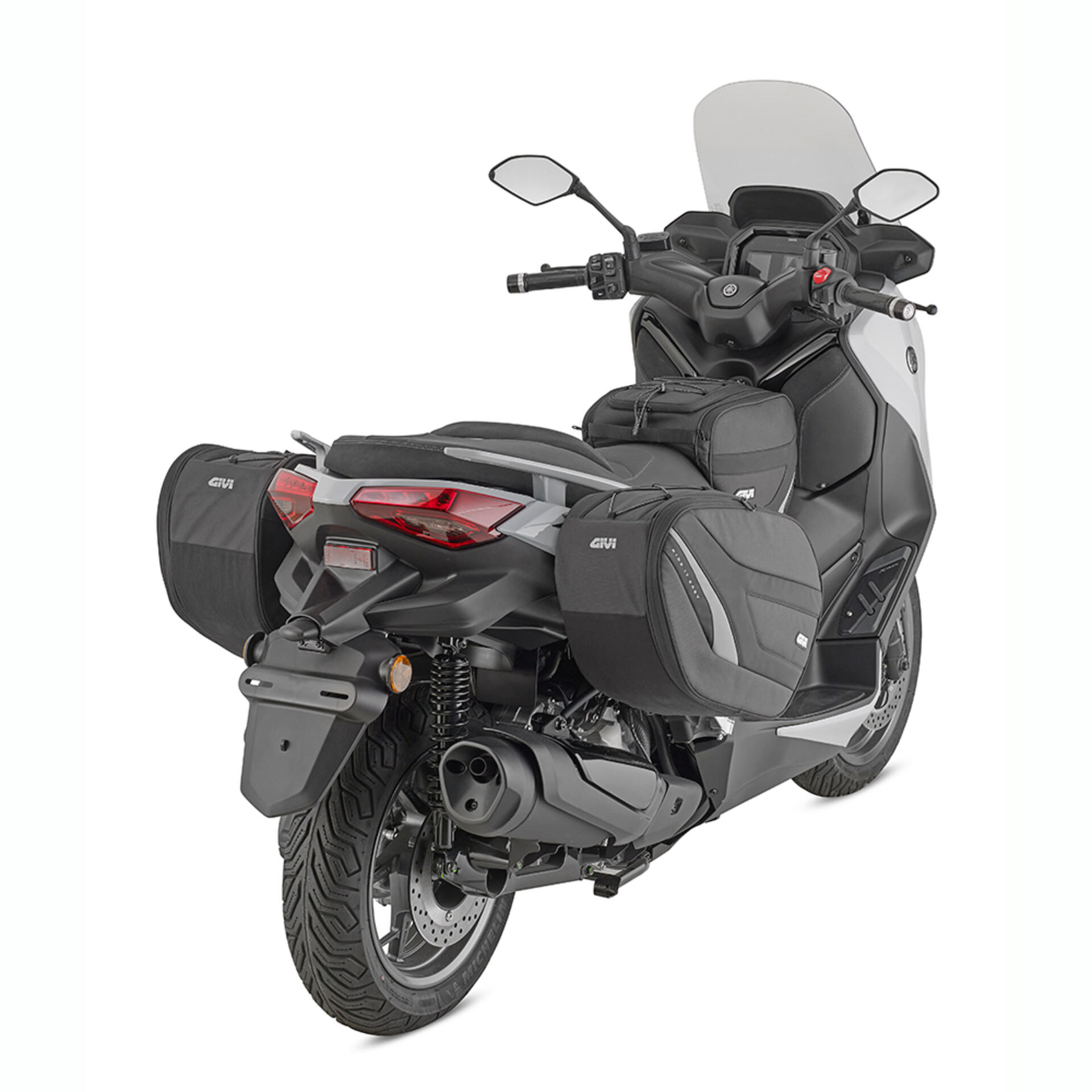 Coppia di borse laterali espandibili da 27 a 35 lt GIVI EASY10 Coppia di borse laterali espandibili da 27 a 35 lt