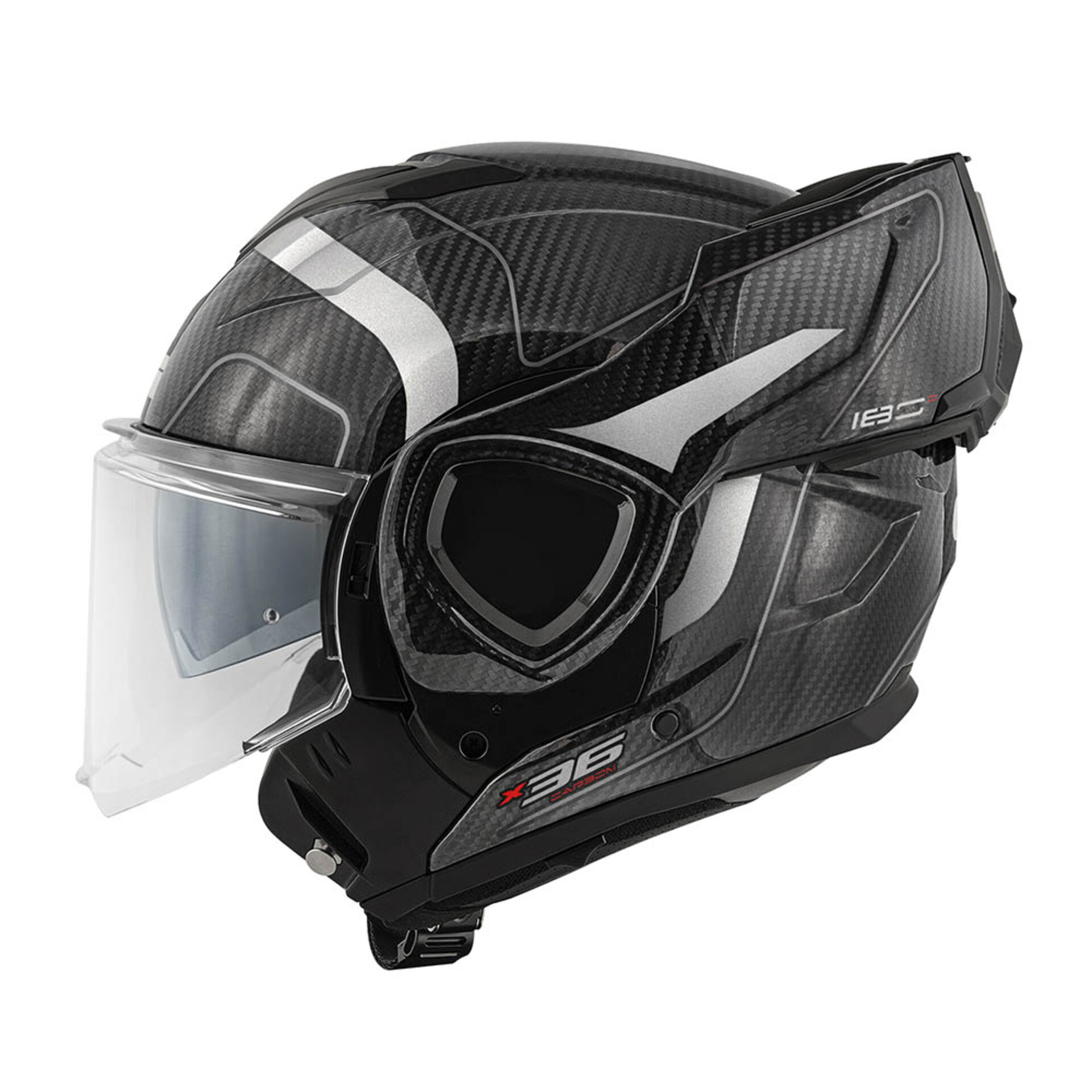 Casco modulare convertibile in carbonio GIVI newX36 CARBON Casco modulare in fibra di carbonio