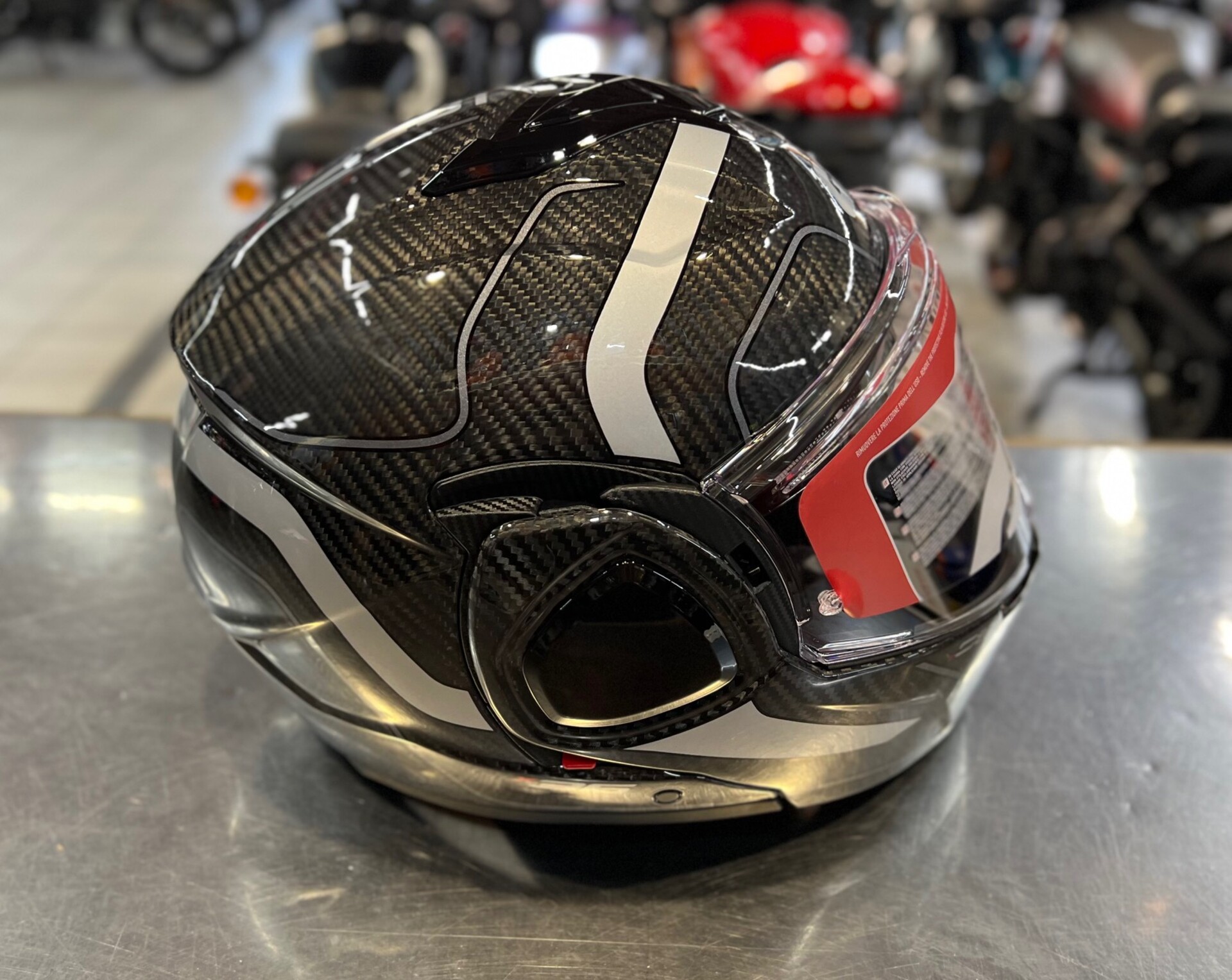 Casco modulare convertibile in carbonio GIVI newX36 CARBON Casco modulare in fibra di carbonio