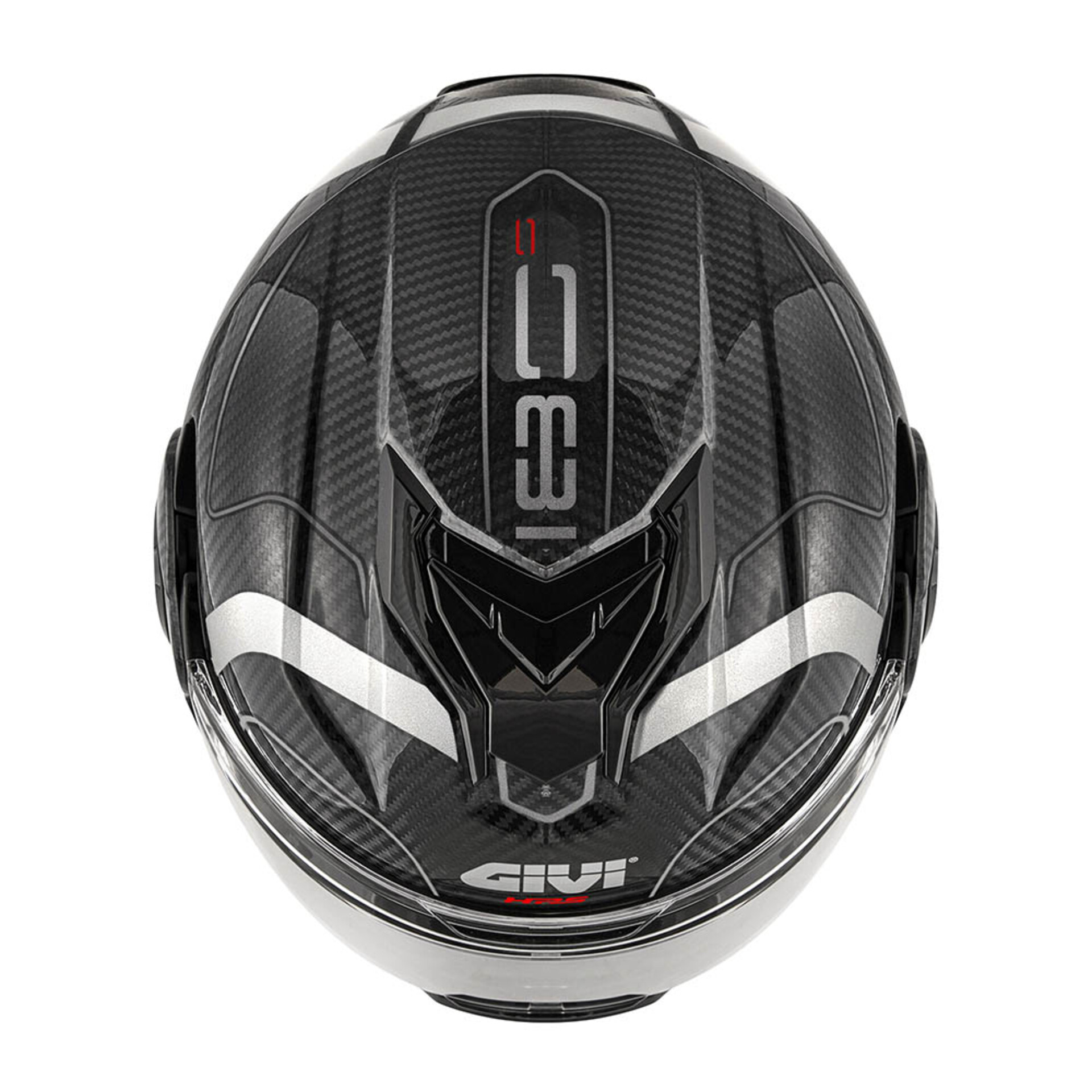 Casco modulare convertibile in carbonio GIVI newX36 CARBON Casco modulare in fibra di carbonio