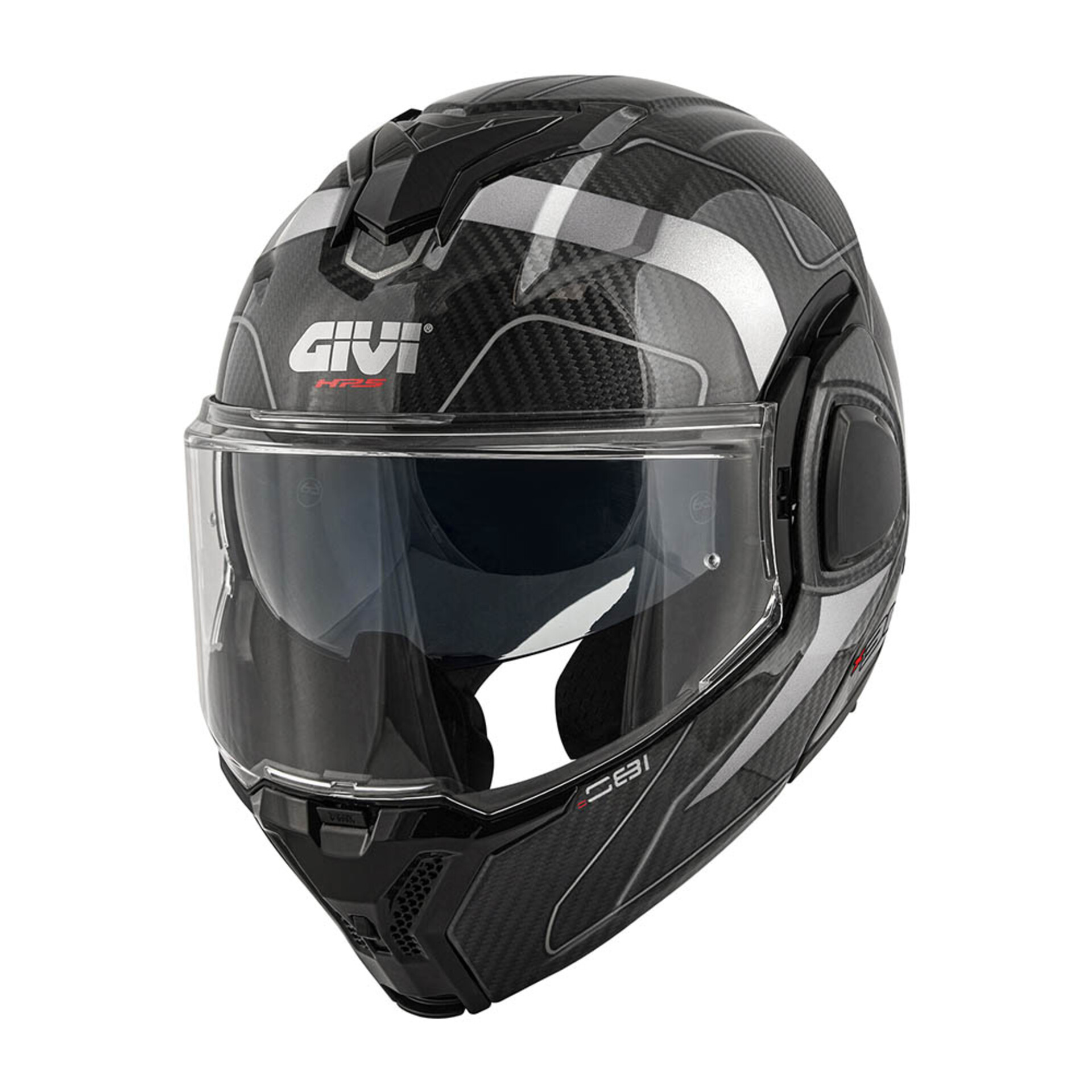 Casco modulare convertibile in carbonio GIVI newX36 CARBON Casco modulare in fibra di carbonio