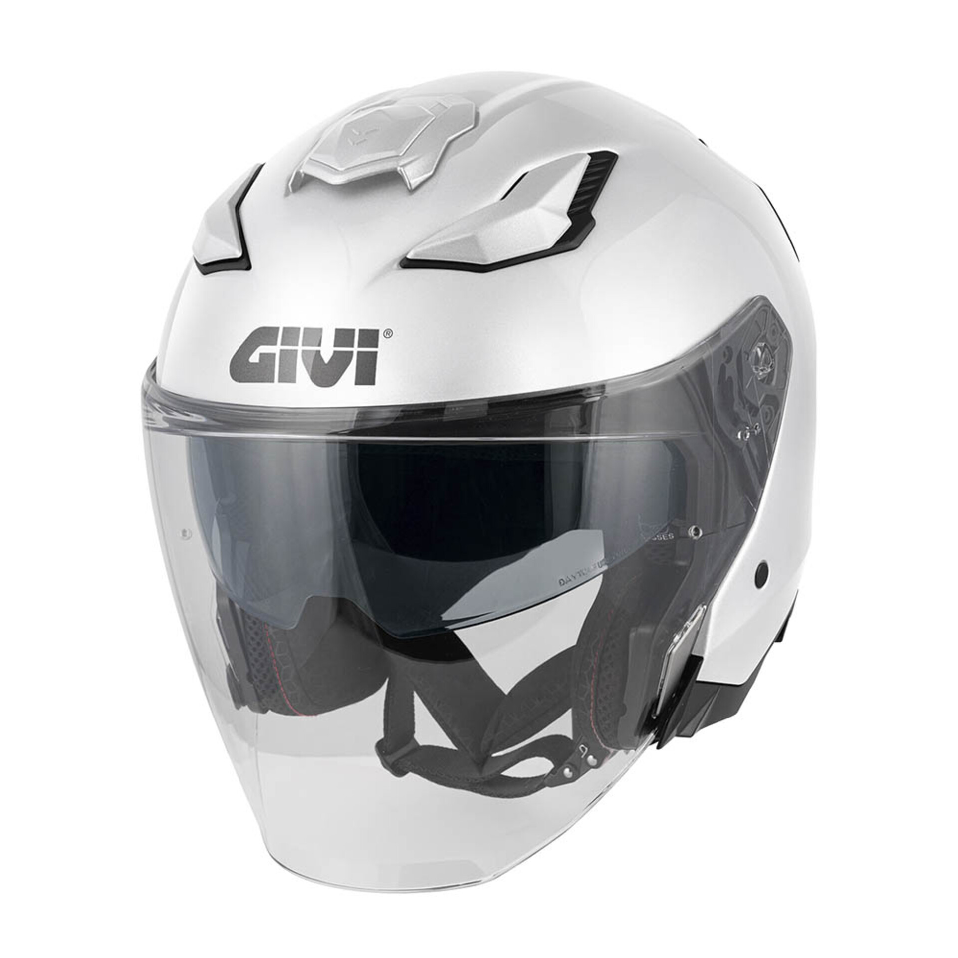 CASCO JET ABS  BIANCO LUCIDO GIVI X31