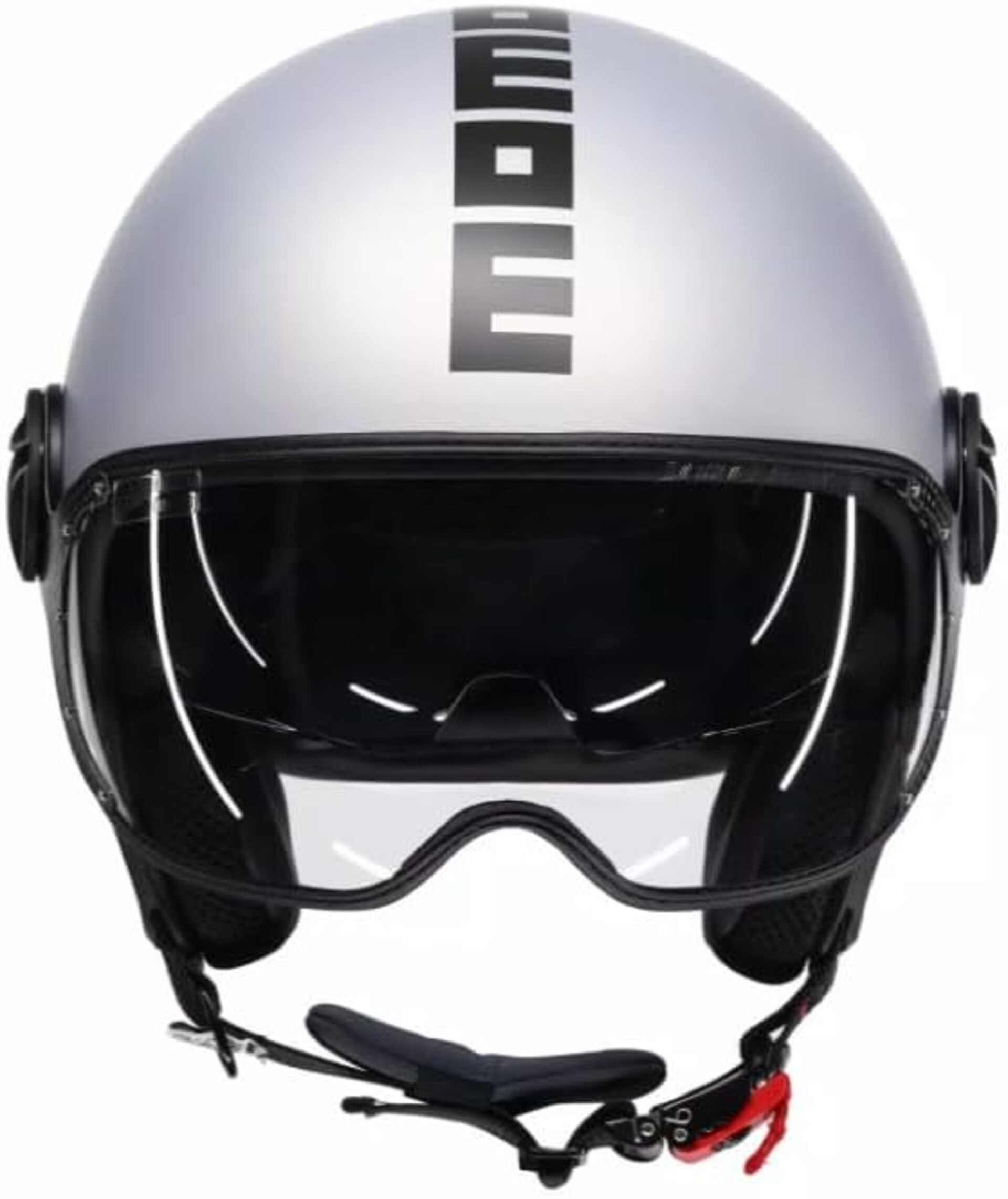 CASCO JET MOMODESIGN MOMODESIGN CASCO JET FGTR EVO MOMODESIGN E2206# 014 MONO MATT GREY/CERULEAN GREY