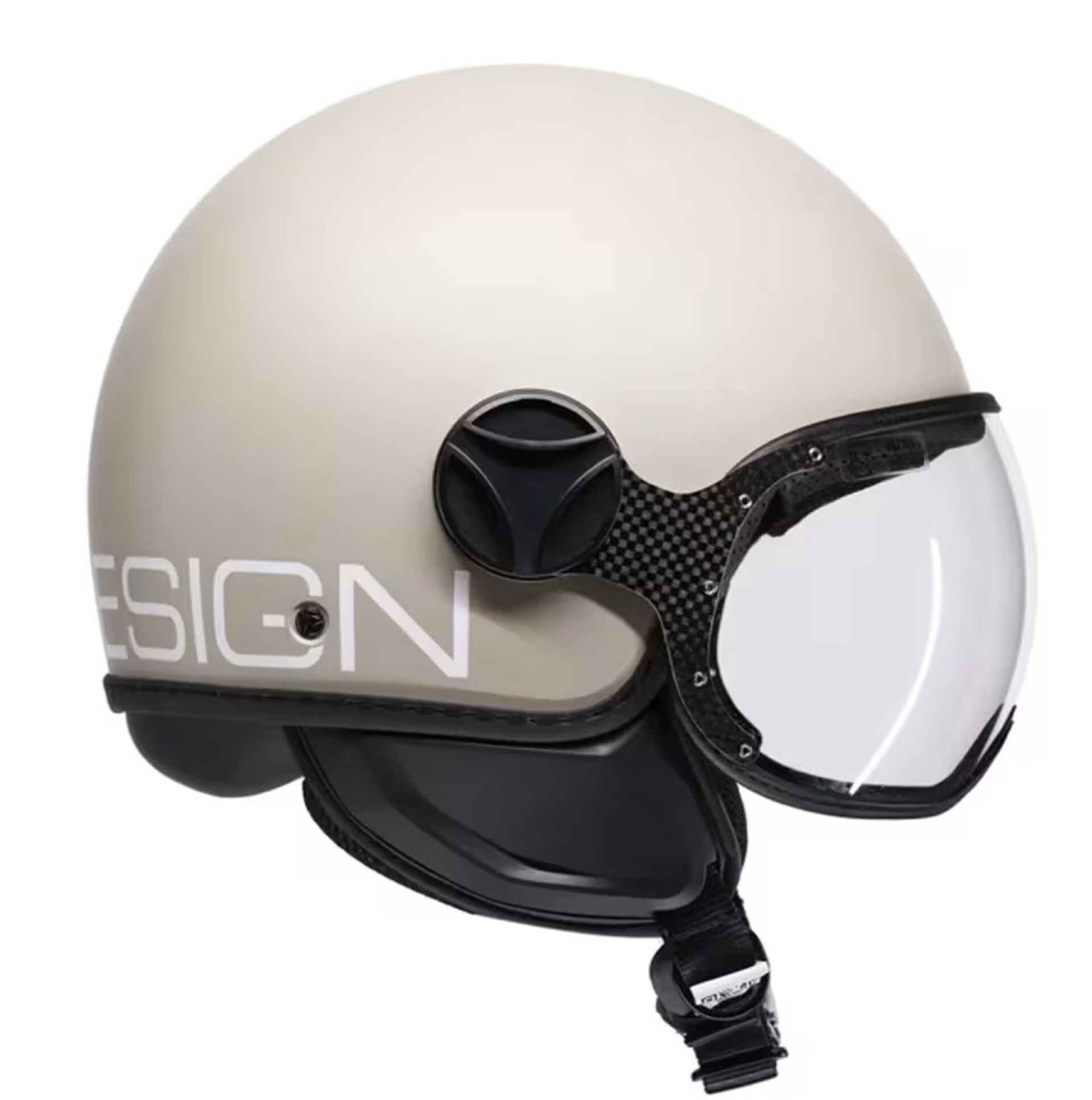CASCO JET MOMODESIGN MOMODESIGN Casco moto jet FGTR CLASSIC Candy E2206 Malto / bianco