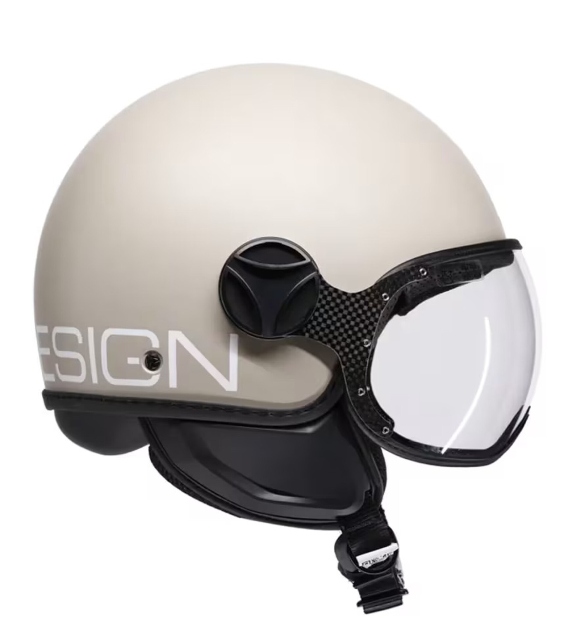 CASCO JET MOMODESIGN MOMODESIGN Casco moto jet FGTR CLASSIC Candy E2206 Malto / bianco