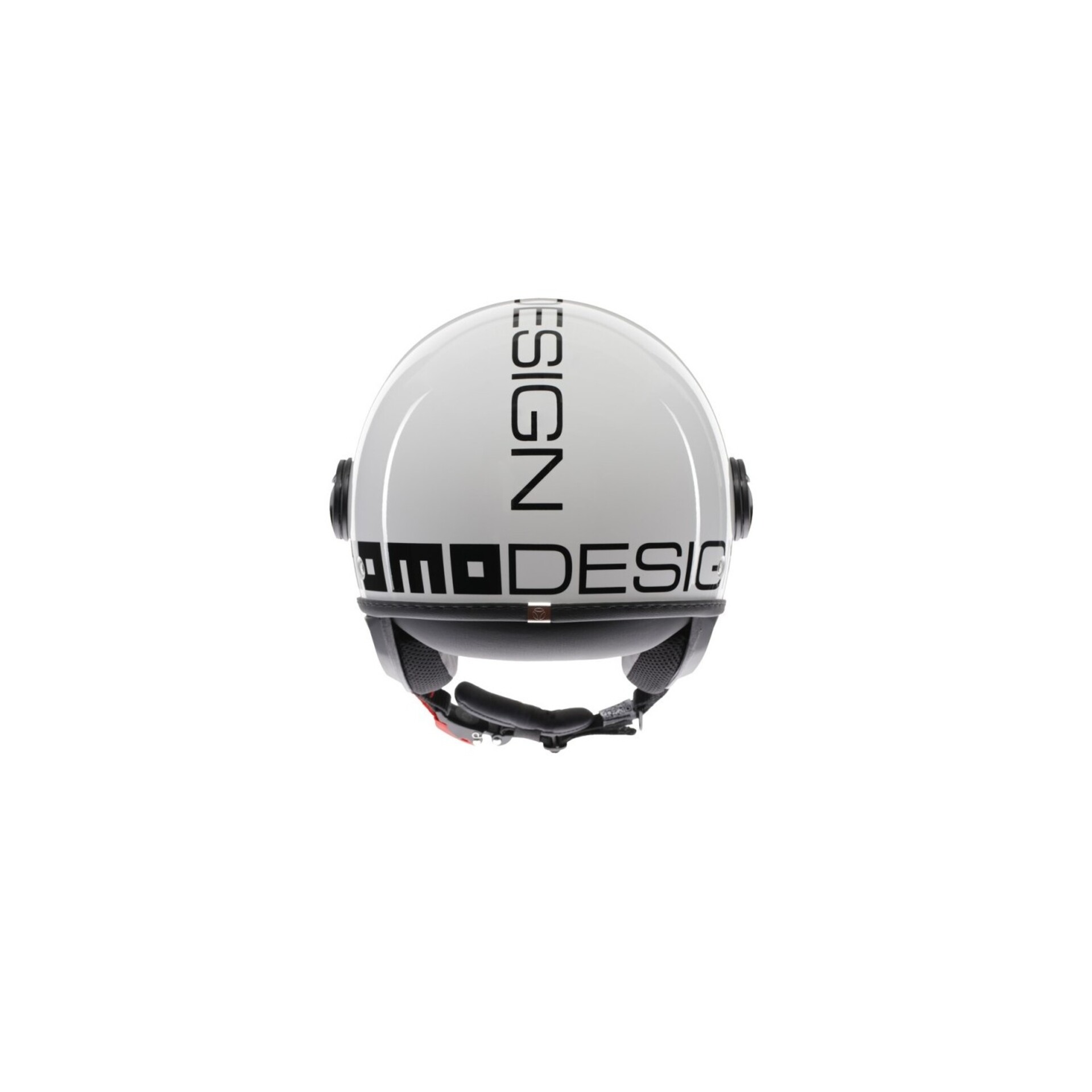 CASCO JET MOMODESIGN MOMODESIGN Casco moto jet FGTR CLASSIC Mono E2206 Bianco lucido / nero