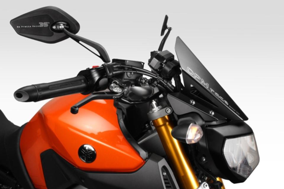 CUPOLINO IN ALLUMINIO PER MOTO Warrior DE PRETTO MOTO Yamaha MT09-FZ09 2014-2016