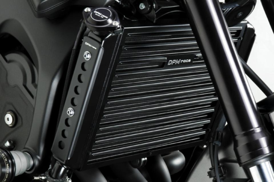 Copri  Radiatore Yamaha MT09-FZ09 2017/2019 De Pretto Moto WARRIOR Alluminio Taglio Laser Verniciato a Polvere