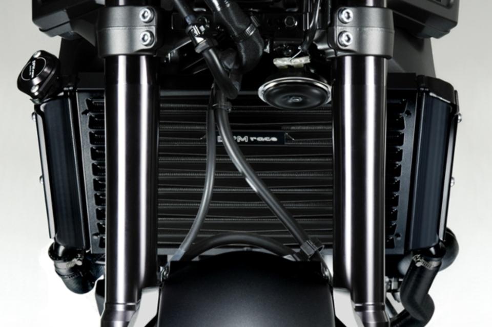 Copri  Radiatore Yamaha MT09-FZ09 2017/2019 De Pretto Moto WARRIOR Alluminio Taglio Laser Verniciato a Polvere