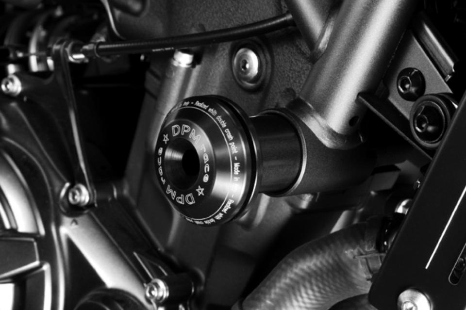 TAMPONI PARAMOTORE IN ALLUMINIO PER MOTO DE PRETTO MOTO Yamaha MT07 TRACER 2017-2019