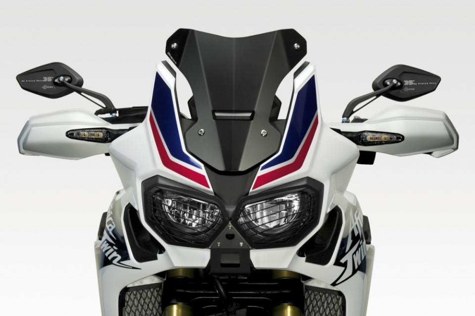 Cupolino Parabrezza In Alluminio  Honda CRF 1000 Africa Twin 2016-2019  EXENTIAL DPM  MOTO Honda CRF 1000 Africa Twin 2016-2019