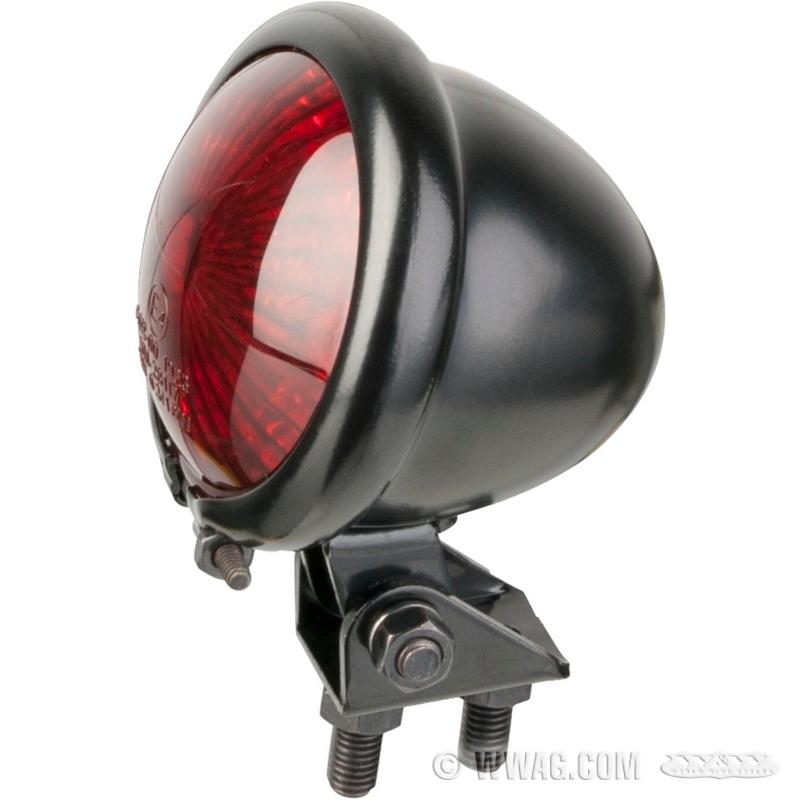 Faro posteriore  Stop universale per moto modello vintage   SHINYO BATES STYLE