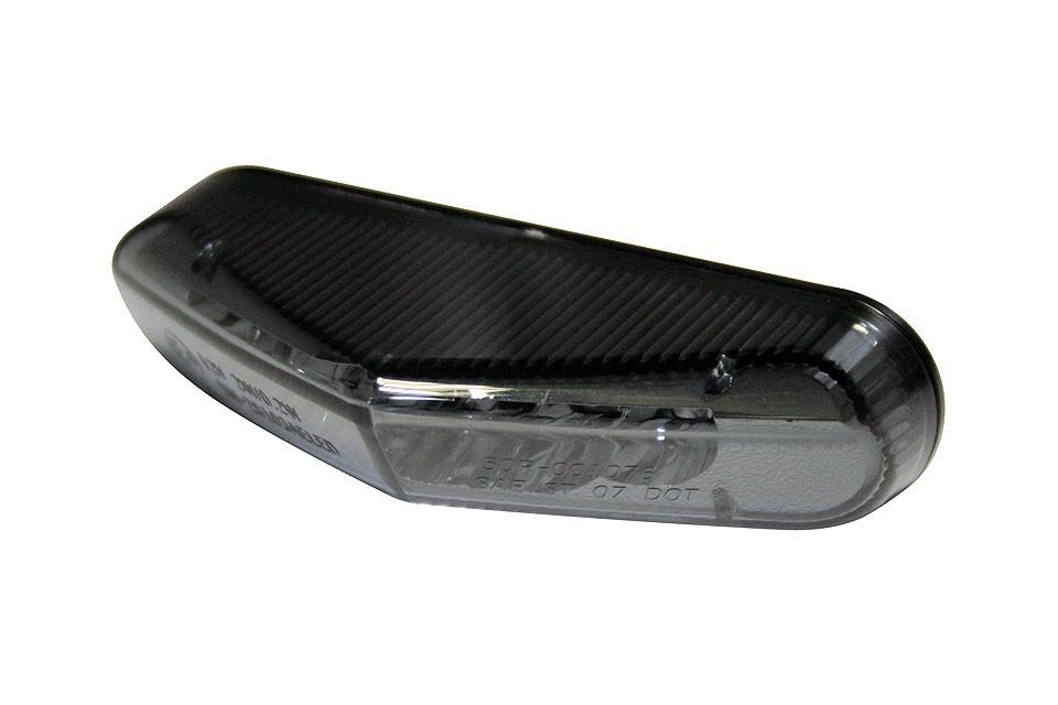 Stop faro posteriore per moto universale modello vintage SHINYO Triangolare a Led