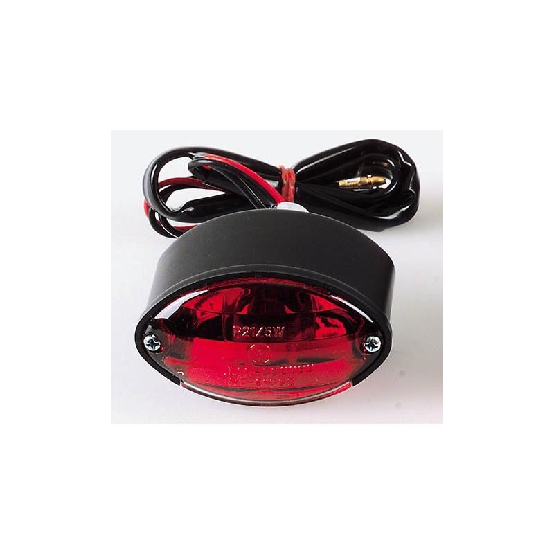 Stop faro posteriore per moto universale modello vintage SHINYO MINI CAT EYE