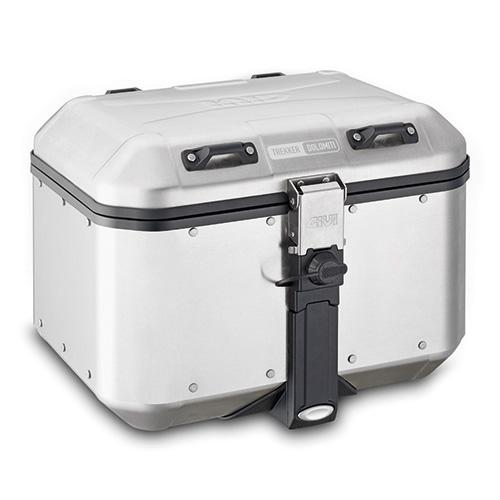 Bauletto valige  per moto in alluminio  GIVI GIVI TREKKER DOLOMITI 46 LT
