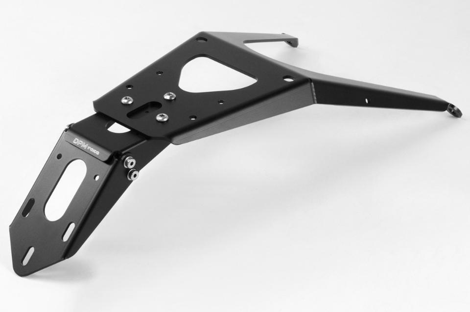 KIT Portatarga Ducati I SCRAMBLER 800 De Pretto Moto Inclinazione Variabile Alluminio Taglio Laser Verniciato a Polvere
