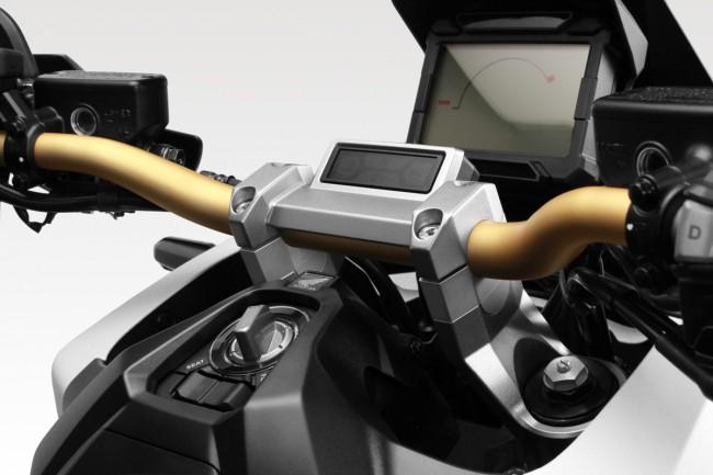 KIT Alzamanubrio HONDA XADV De Pretto Moto Alluminio Fresatura Naturale