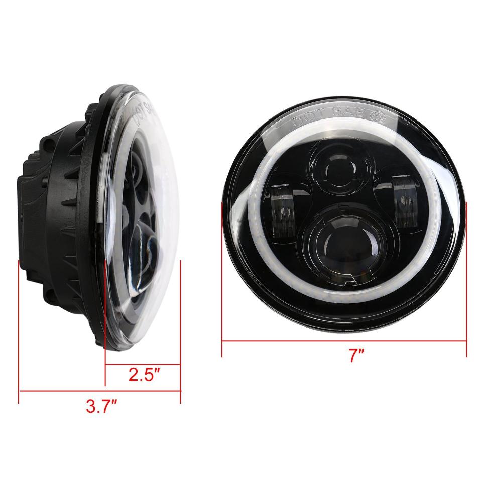 FARO A LED  SPECIALPARTS  FARO A LED 7 POLLICI