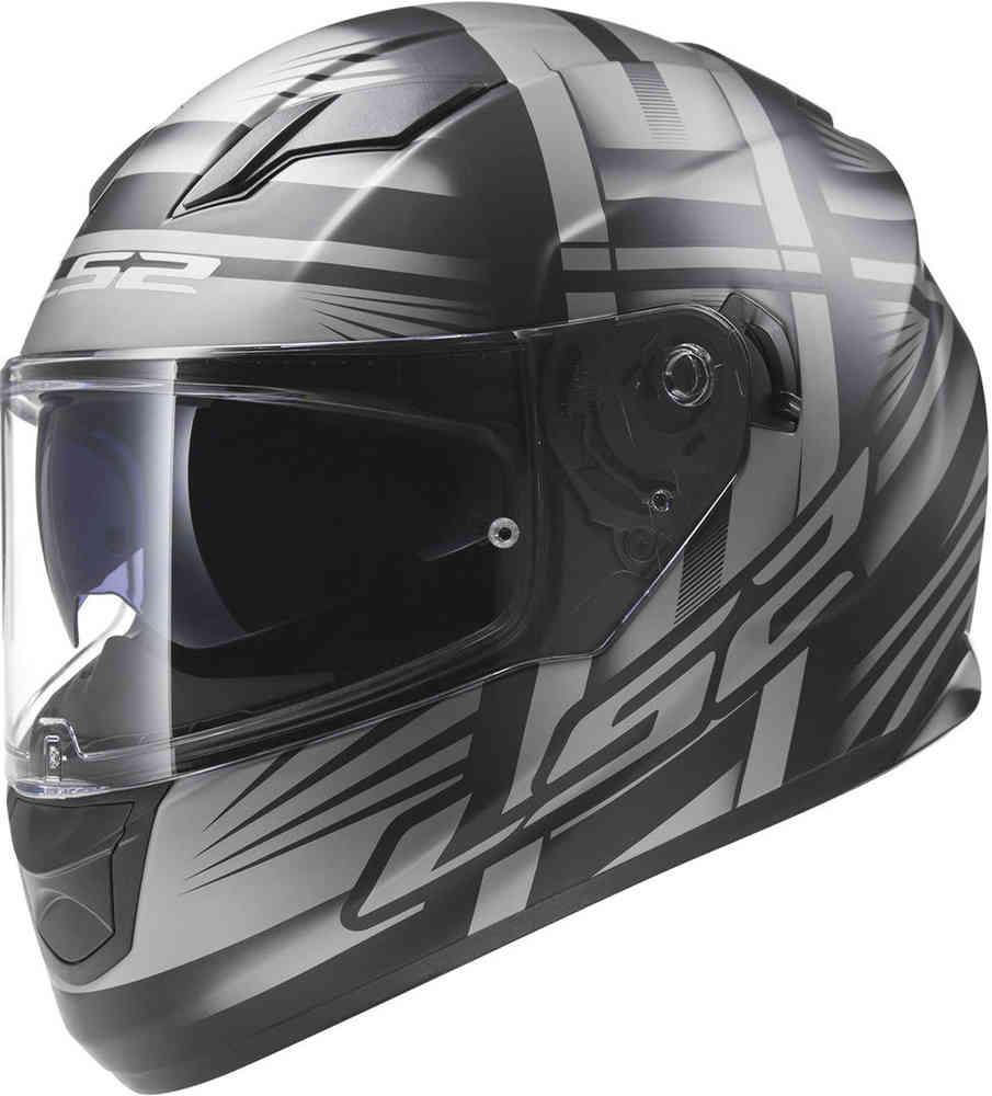 Casco integrale per moto  con visiera interna per il sole  LS2 CASCO LS 2 FF320 STREM BANG