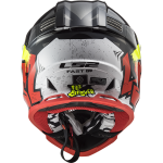 Casco Motocross cross  enduro  per moto LS2 MX437 FAST EVO