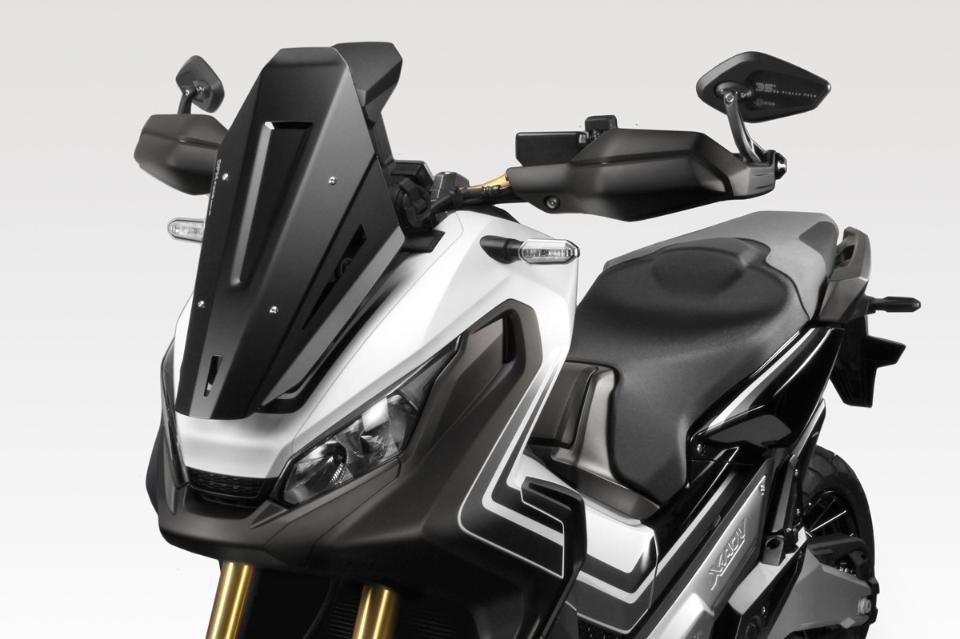 Cupolino Honda XADV 2018/20120 DE PRETTO MOTO SuperRally Alluminio Taglio Laser Verniciato a Polvere