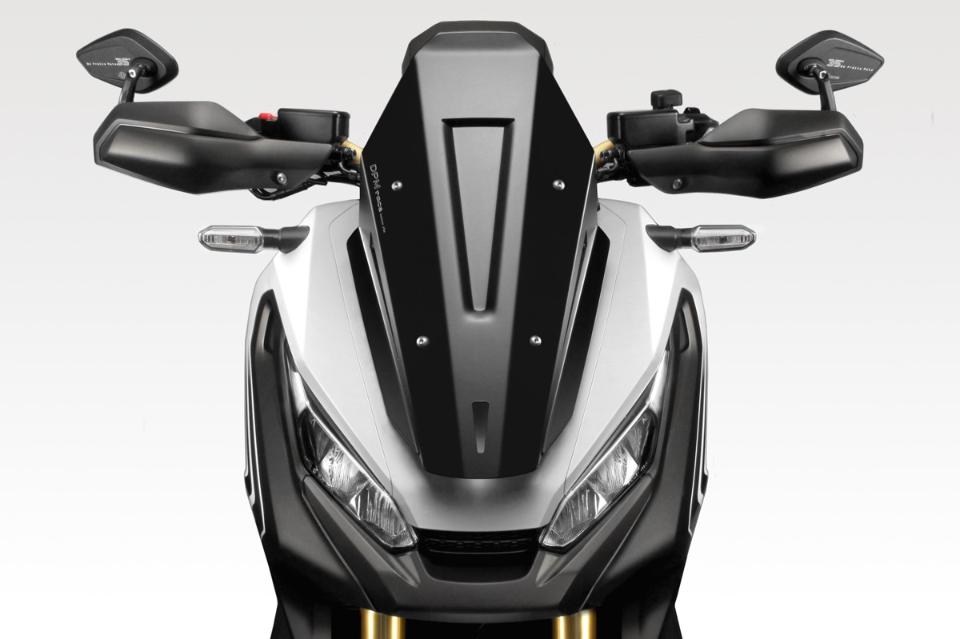 Cupolino Honda XADV 2018/20120 DE PRETTO MOTO SuperRally Alluminio Taglio Laser Verniciato a Polvere