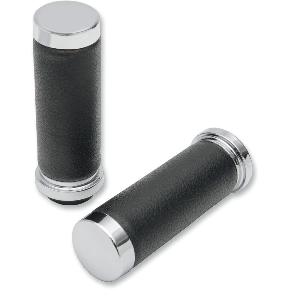 Manopole DRAG TEXTURED BLACK RUBBER GRIPS