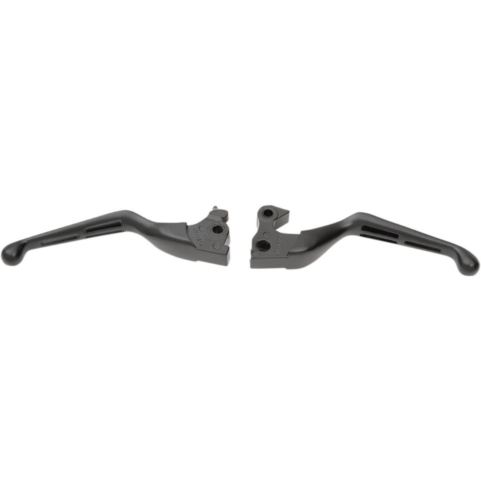 KIT LEVE DRAG MATTE BLACK SLOTTED WIDE BLADE LEVER SET